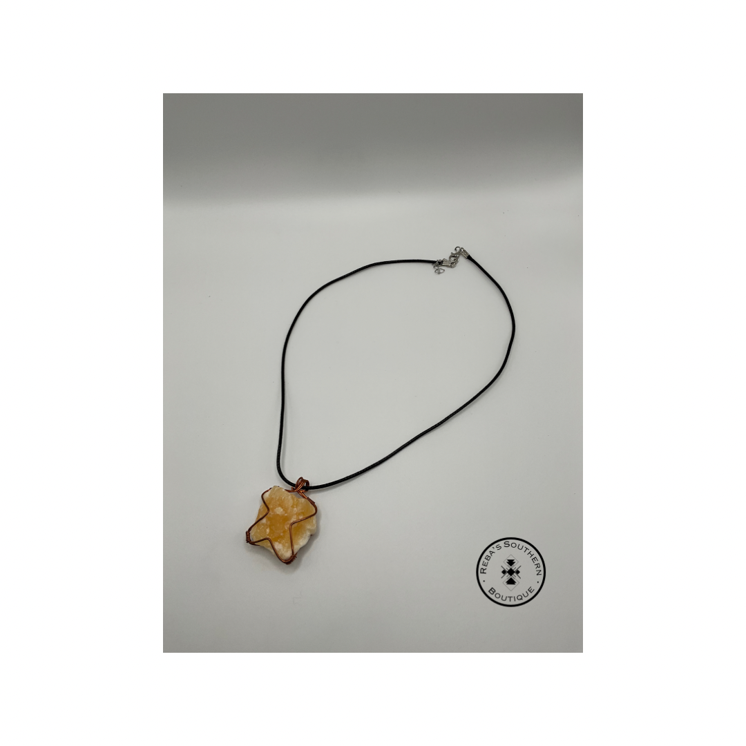 Citrine necklace