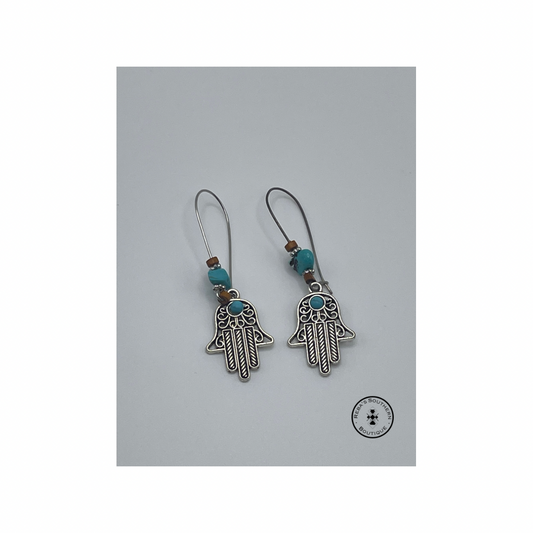 (Discounted) Western hand earrings