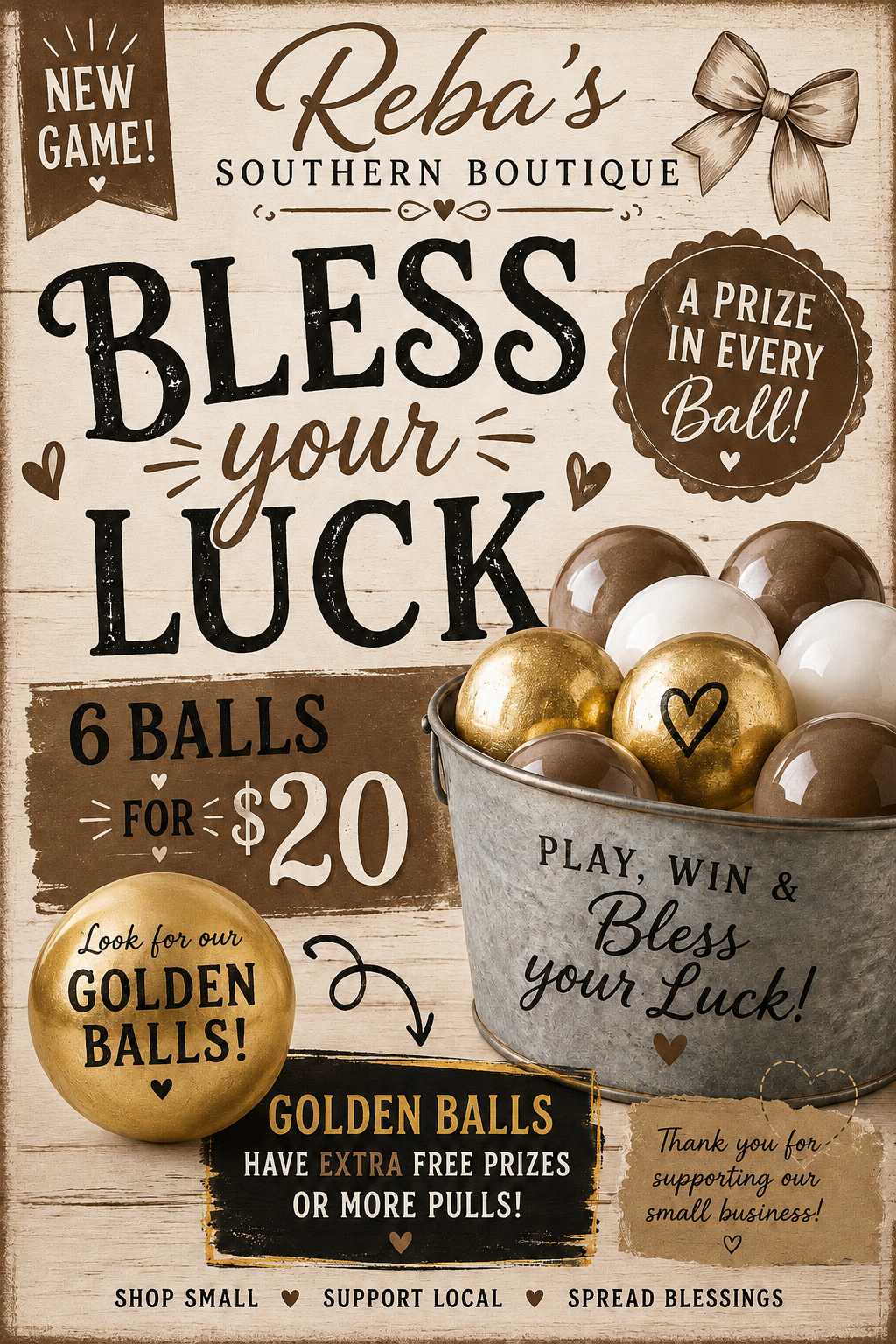 Bless your luck