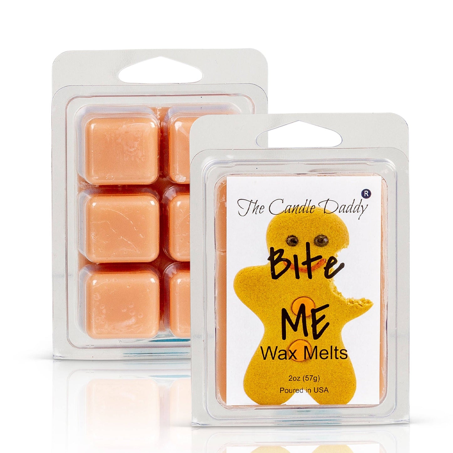 Bite Me - Funny Christmas Gingerbread Cookie Scented