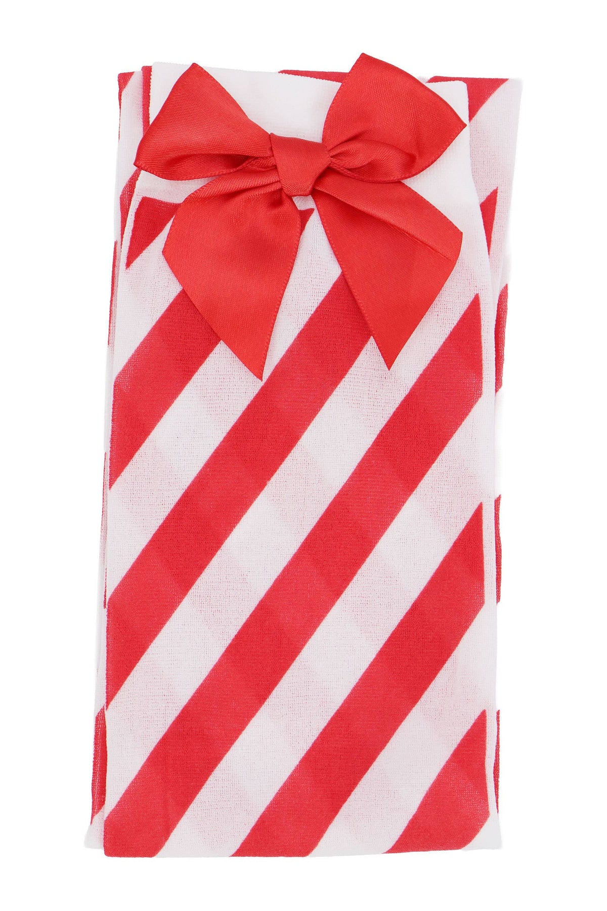 Christmas Santa Girl Stripe OTK Sock Tights