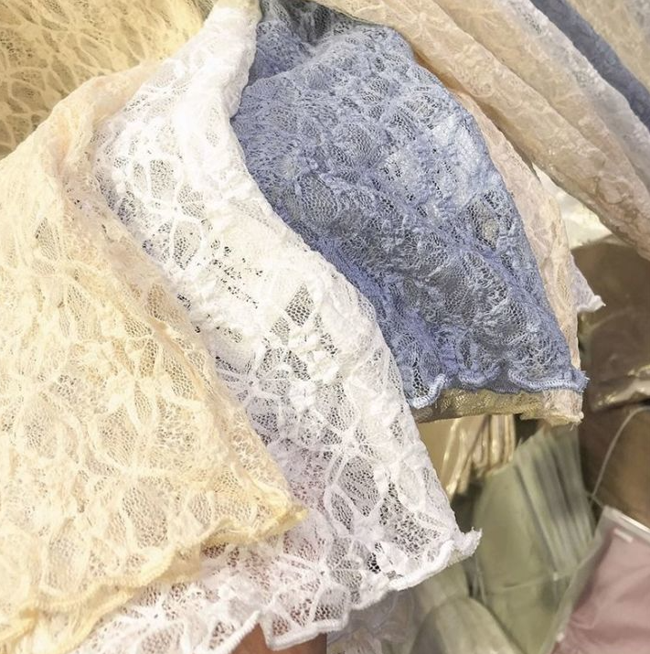 Textured Floral Lace Sheer Mesh see through Layering Top