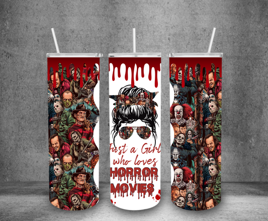 Horror Movie Bun Tumbler