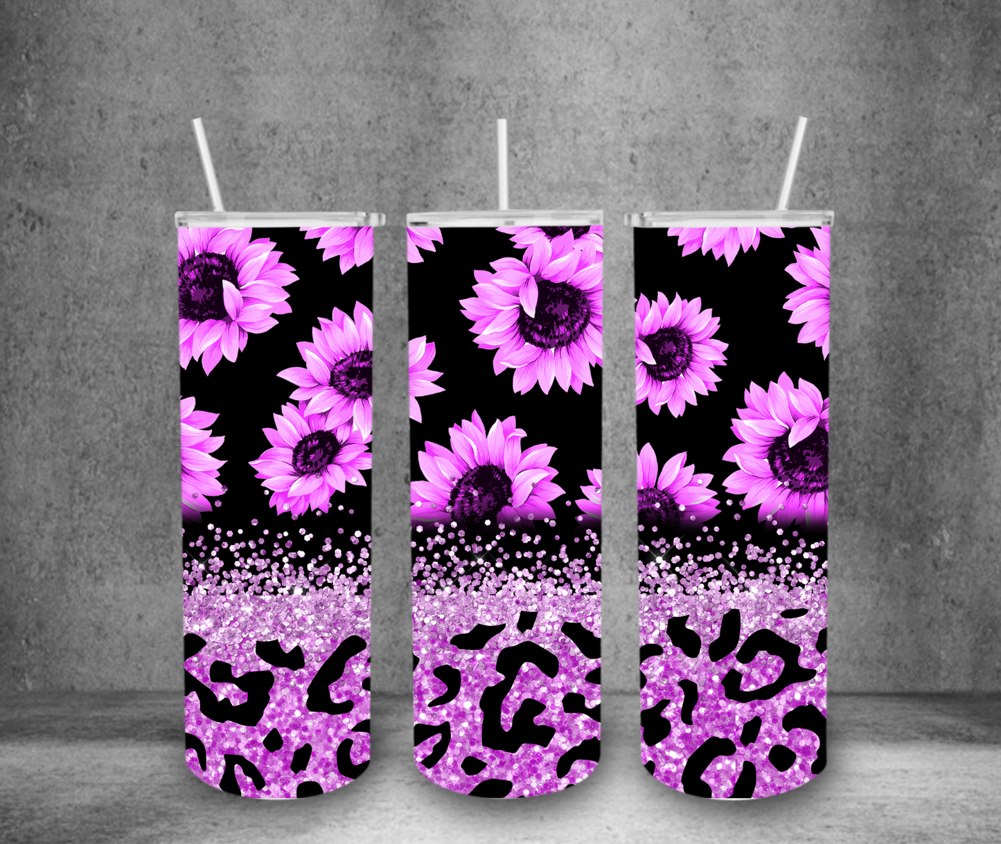 Pink Sunflower Tumbler
