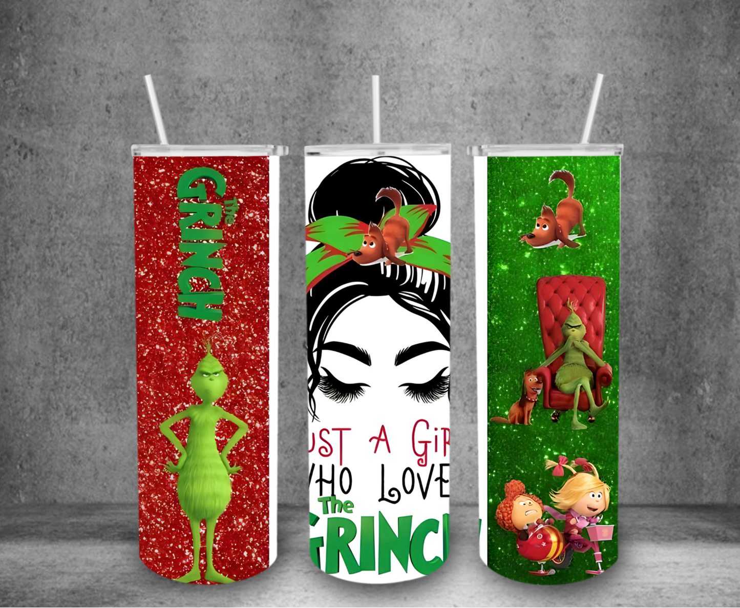 Girl Who Loves a Mean One Tumbler