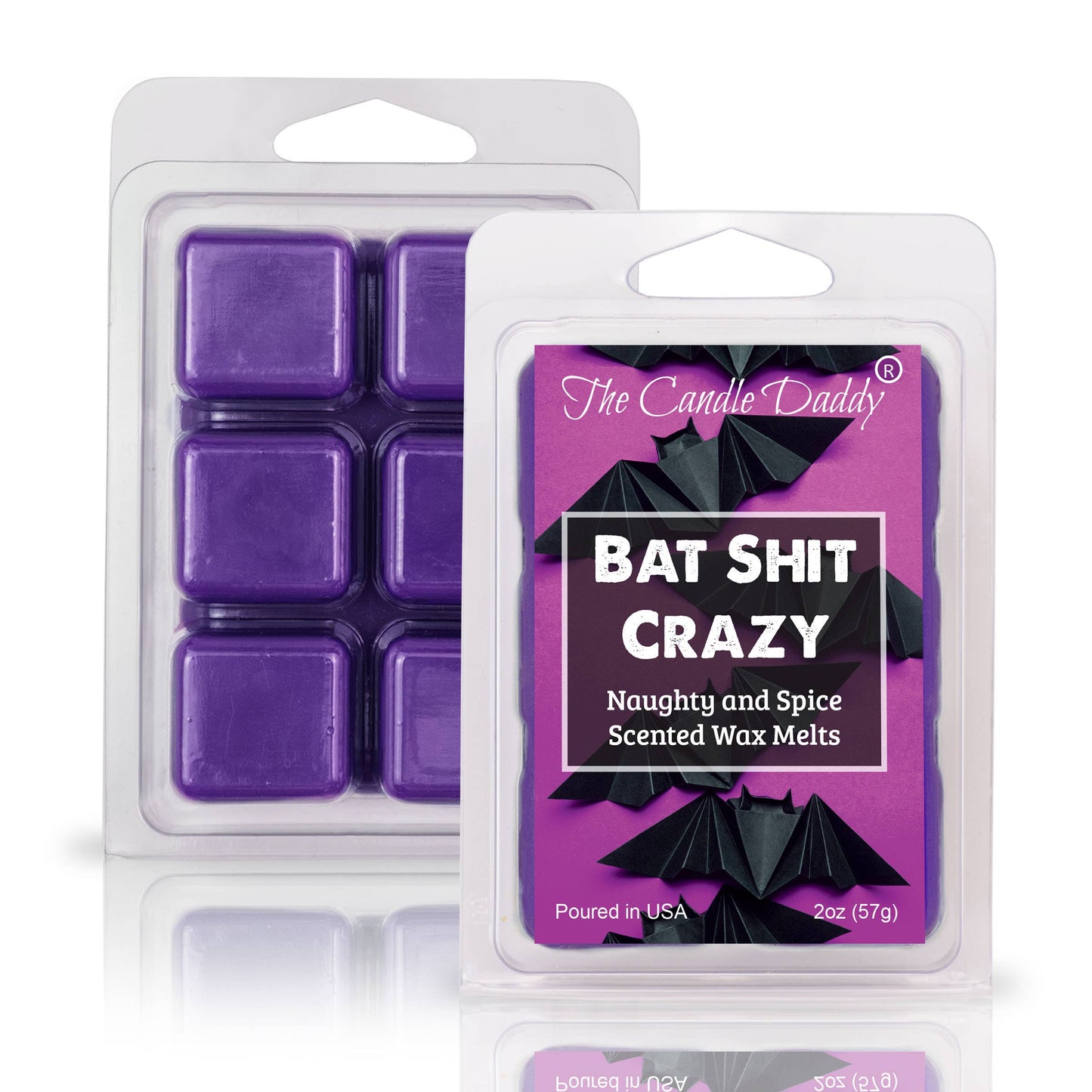BAT SHIT CRAZY - NAUGHTY AND SPICE SCENTED WAX MELT
