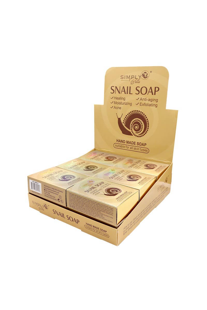 Simply Bella SIM014 Snail Soap - 12 pcs