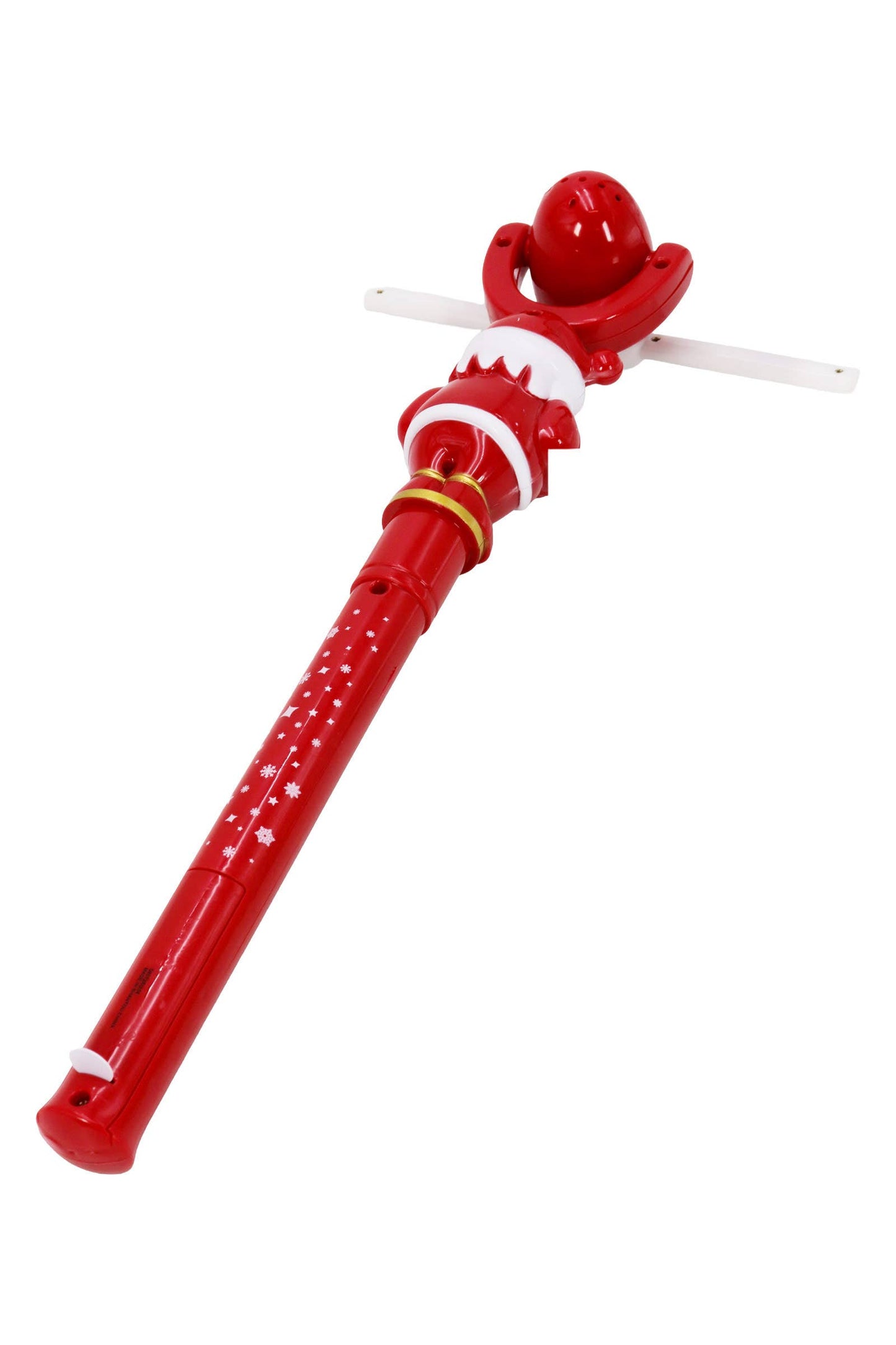 Smiling Santa Christmas Music Led Glow Wand
