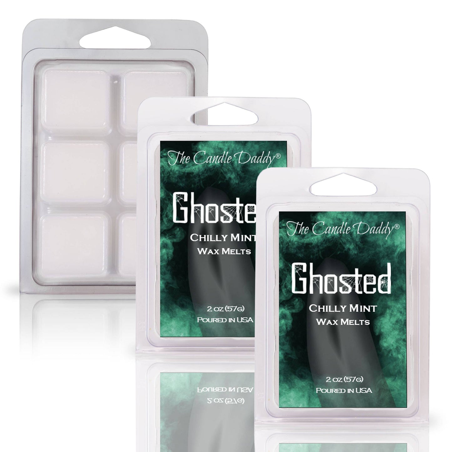 FUNNY FALL HALLOWEEN - GHOSTED - CHILLY MINT WAX MELT