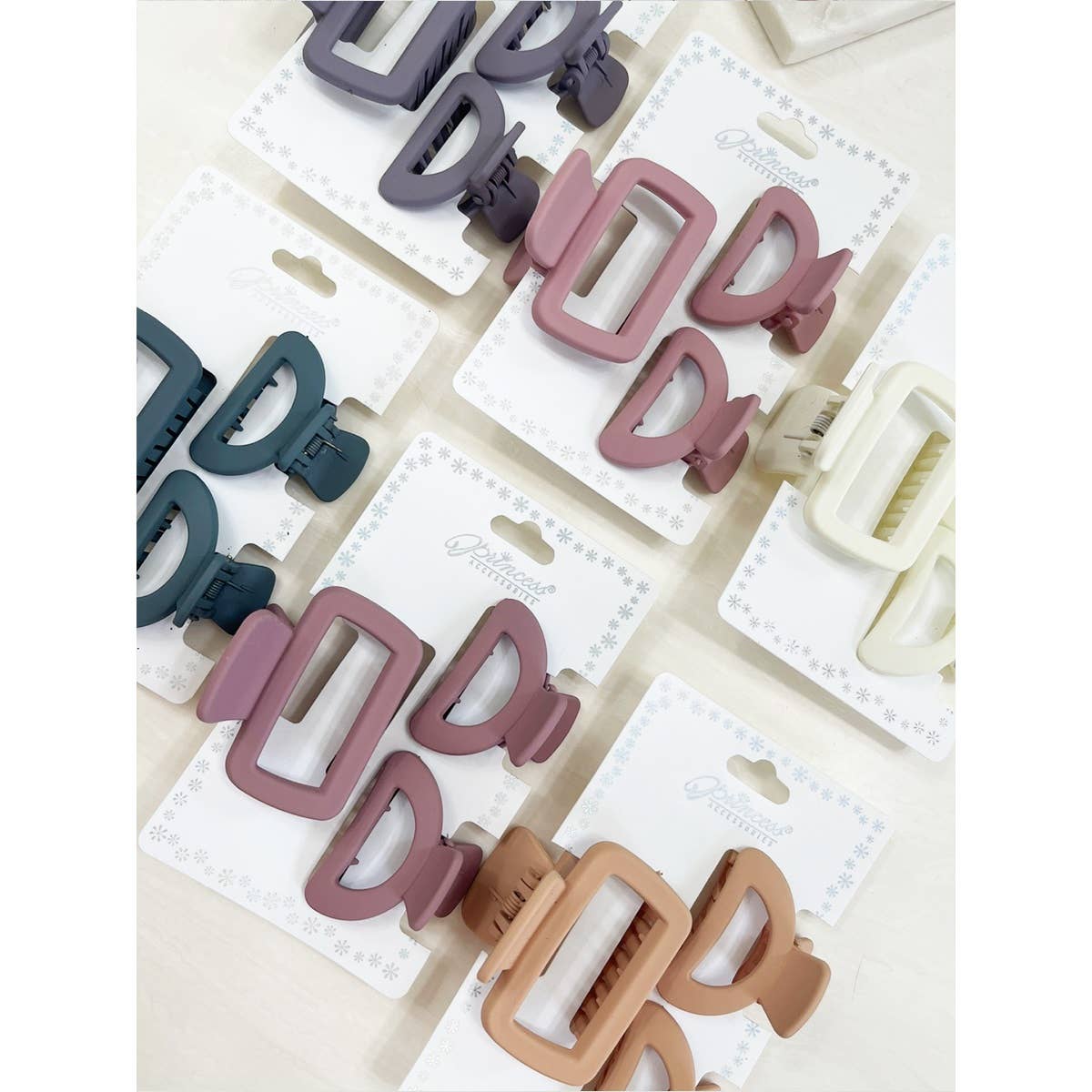 Mini Cut Out Hair Claw Set