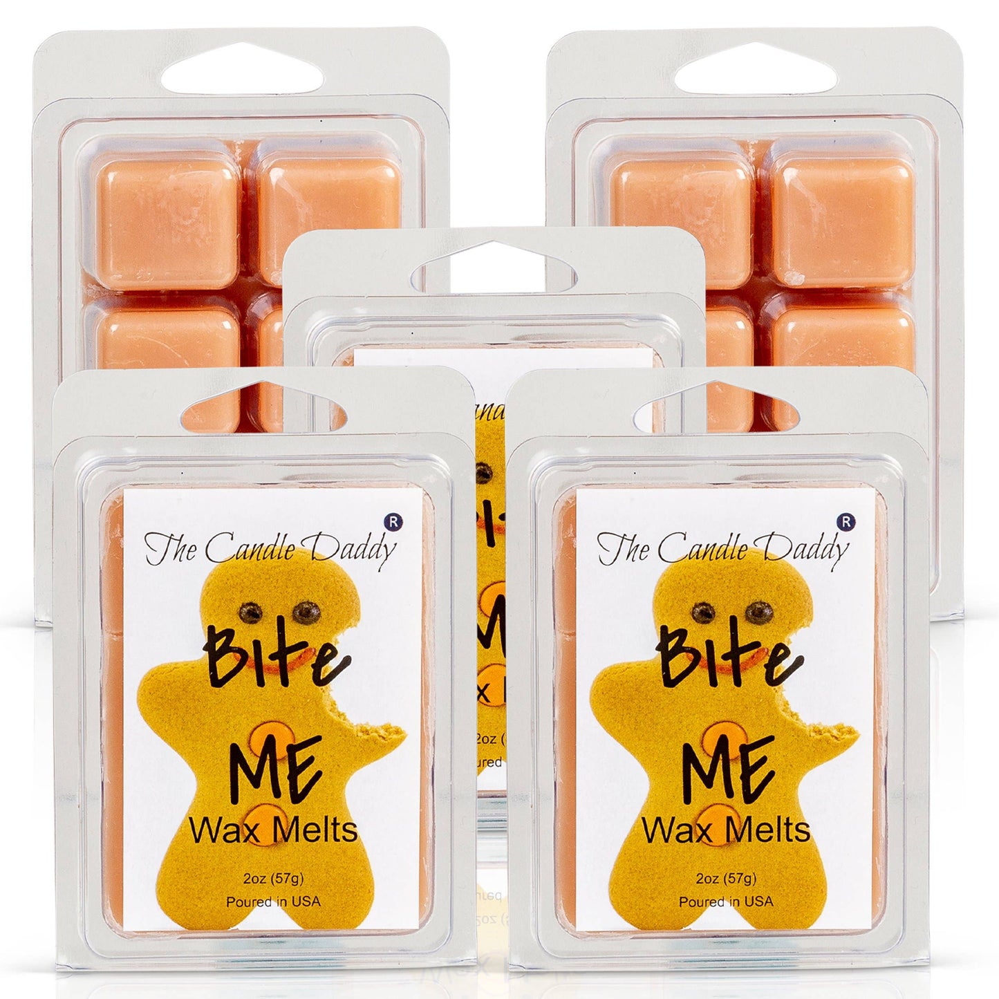 Bite Me - Funny Christmas Gingerbread Cookie Scented