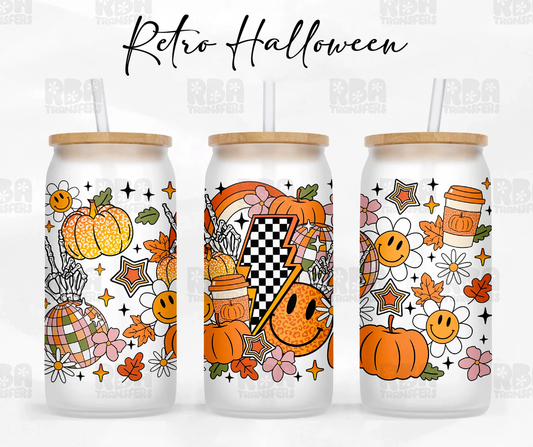 Retro Halloween Wrap UV DTF Sticker