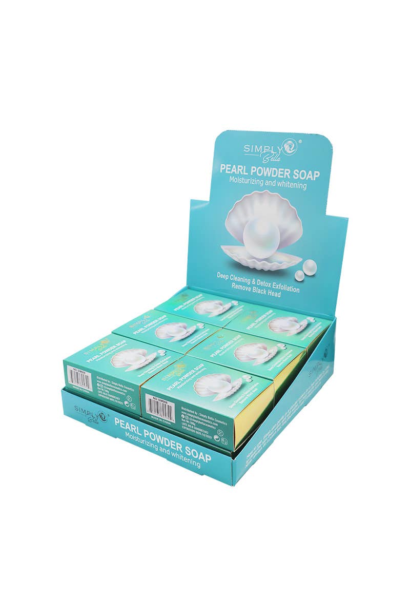 Simply Bella SIM008 Pearl Powder Whitening Soap