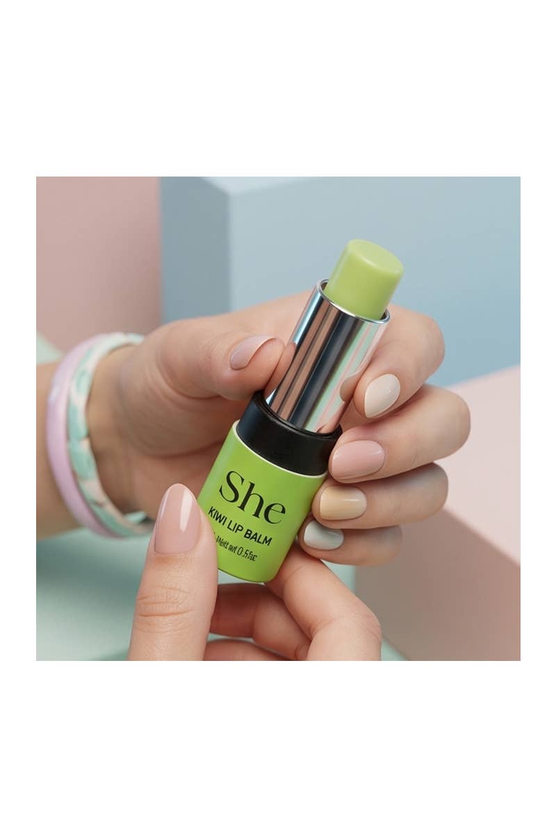SHE LB418 Vitamin E Fruit Moisturizing Lip Balm - 36 pcs