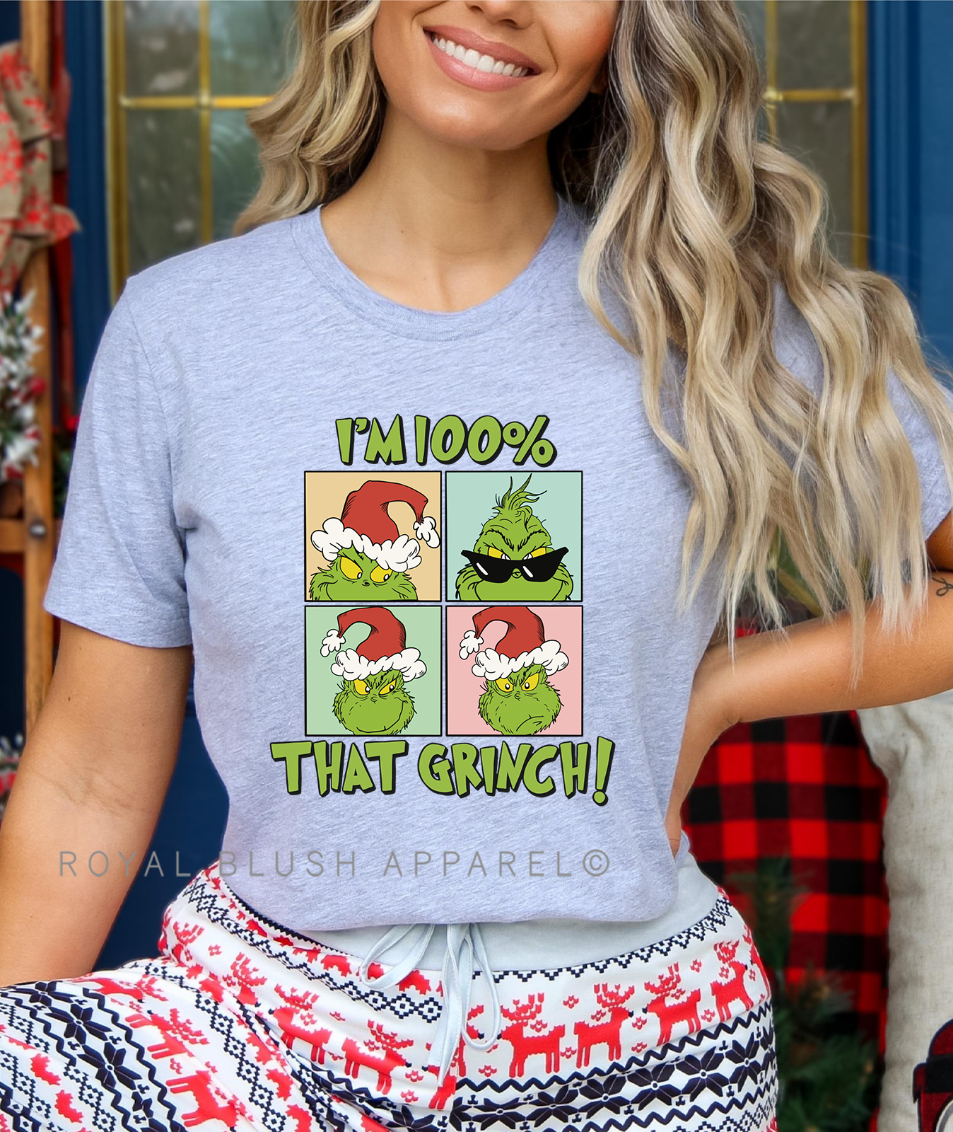 I'm 100% That Grinch! Full Colour Transfer