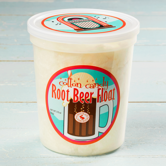 Root Beer Float Cotton Candy