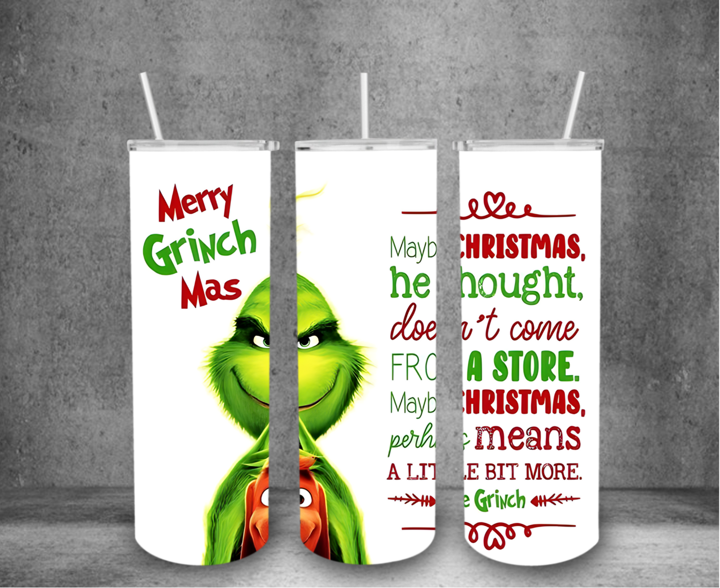 Maybe Christmas Means A Little Bit More Tumbler